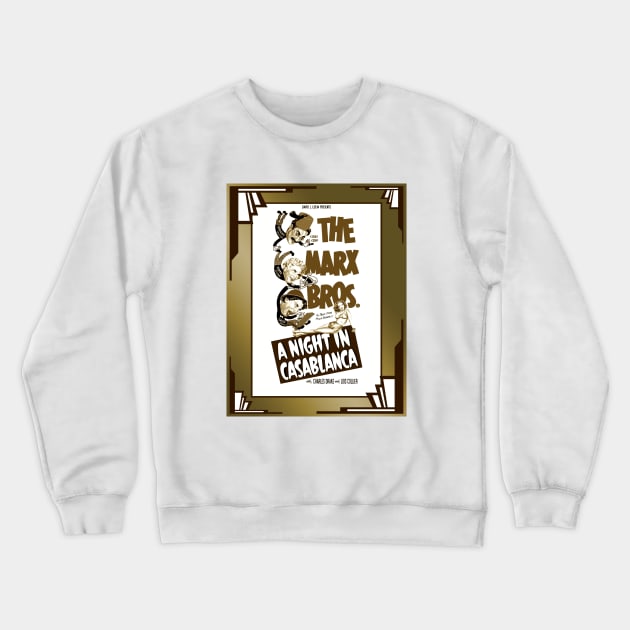 A Night In Casablanca Crewneck Sweatshirt by Vandalay Industries